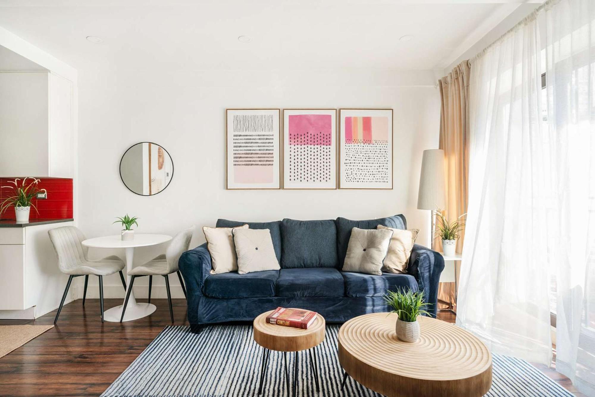 809-4a 1br With W&d Columbus Circle Appartamento *
